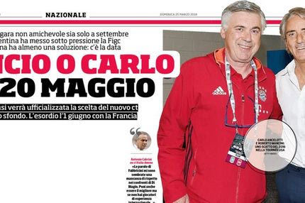 Τρομακτικό πρωτοσέλιδο της Corriere για τον… διπρόσωπο νέο τεχνικό της Ιταλίας!