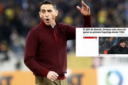 Η ΑΕΚ του Χιμένεθ φλερτάρει με τον τίτλο και γίνεται θέμα στην Marca