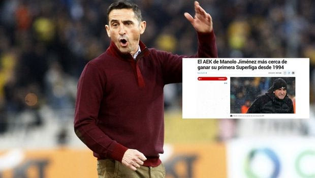 Η ΑΕΚ του Χιμένεθ φλερτάρει με τον τίτλο και γίνεται θέμα στην Marca