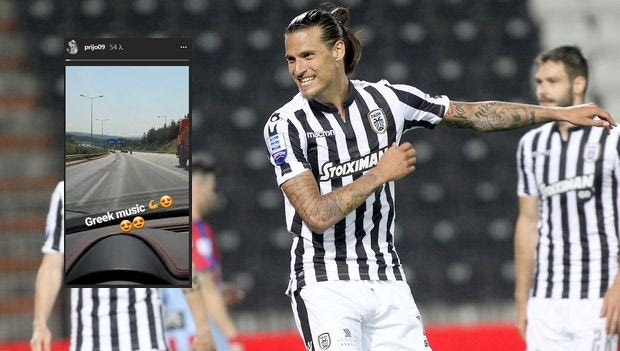 Μετά την προπόνηση είχε… Παντελίδη για τον Πρίγιοβιτς