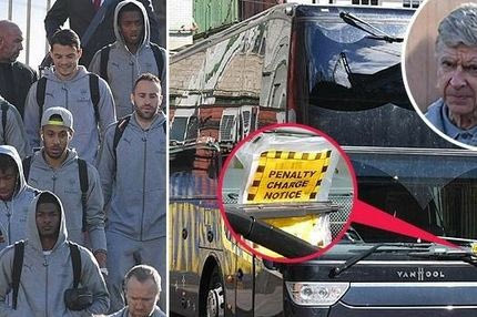 Η κακή ημέρα για τον Βενγκέρ φάνηκε από το… πούλμαν!