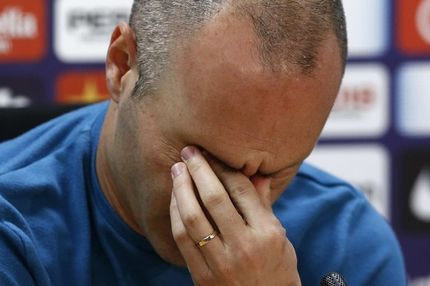Το συγκινητικό “αντίο” του Ινιέστα στην Μπαρτσελόνα