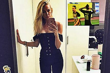 To γκολ του Αραούχο “τρέλανε” τη σύντροφο του Λίβαγια!