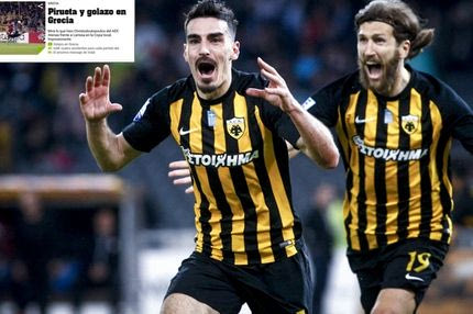 Το γκολ του Λάζαρου έγινε golazo και έφτασε μέχρι Βραζιλία και Αργεντινή!