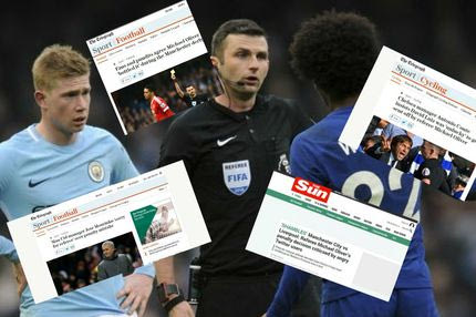 Όταν ο διαιτητής Όλιβερ τα κάνει… θάλασσα!