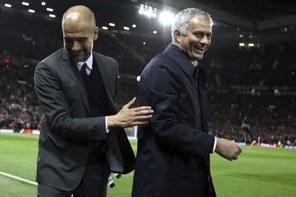 Το παθιασμένο “φιλί” του Γκουαρδιόλα στον Μουρίνιο