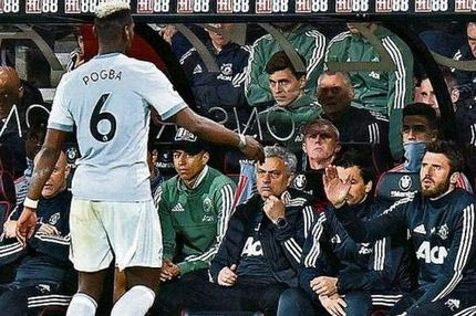 Ο Πογκμπά αγνόησε επιδεικτικά τον Μουρίνιο