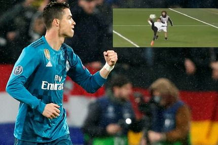 Ο Κριστιάνο εμπνεύστηκε τη γκολάρα από το ψαλίδι του… γιου του!