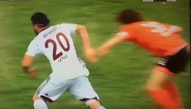 Τρομερή “ποδιά” και γκολάρα ο Τάτος