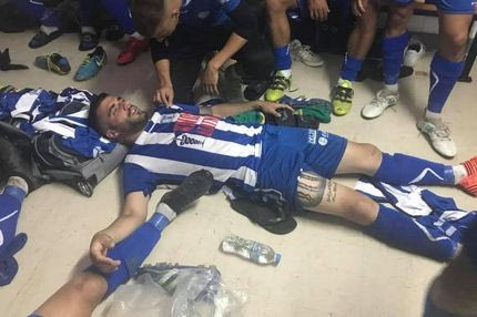 “Ροντέο” στην Αμαλιάδα, ξύλο σε παίκτες και προπονητή του Ηρόδοτου (PHOTOS)