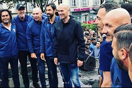 Το ιστορικό reunion είχε λάμψη από Ζιντάν και Καρεμπέ!