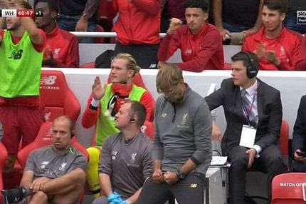 Ο αμίμητος σόλο πανηγυρισμός του Κλοπ!