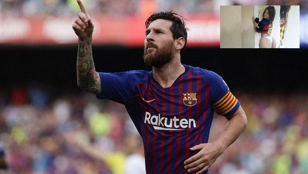 Το “καυτό” ευχαριστώ της Miss Bum Bum στον Μέσι!