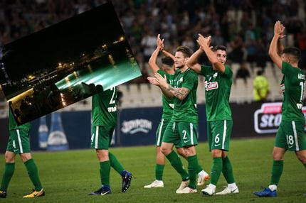 Στου Σταθοκωστόπουλου συνέφαγαν Δώνης και ποδοσφαιριστές!