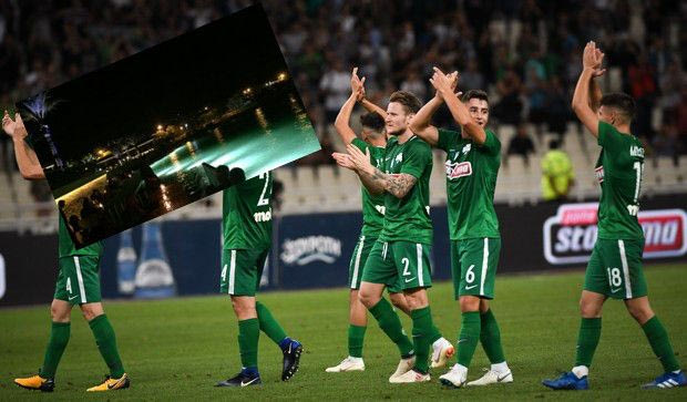 Στου Σταθοκωστόπουλου συνέφαγαν Δώνης και ποδοσφαιριστές!