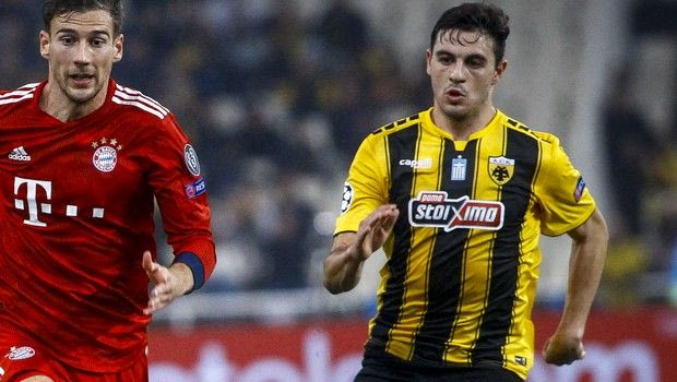 ΑΕΚ – Μπάγερν: Τα τάκλιν του Γαλανόπουλου δεν ήταν αρκετά