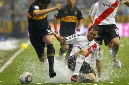 Όταν το Μπόκα – Ρίβερ αναβάλλεται από βροχή, η γιορτή συνεχίζεται