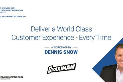 StoiximanPresents: ‘Deliver a World Class Customer Experience – Every Time’
