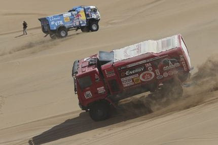 Φορτηγό πάτησε θεατή: Στο ράλι Ντακάρ δεν είναι είδηση