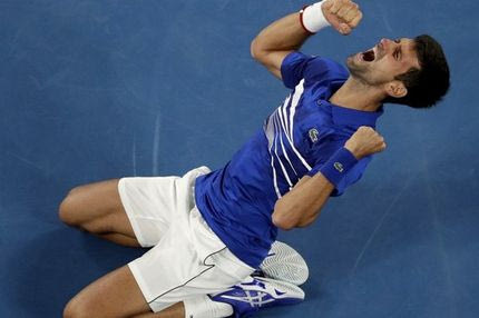 Οι πανηγυρισμοί του Τζόκοβιτς δεν μοιάζουν με άλλους