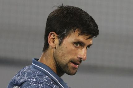 Η ρακέτα του Τζόκοβιτς δεν πέρασε καθόλου καλά