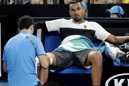 Ο Νικ Κύργιος λέει ότι ήταν σούπερ επαγγελματίας, αλλά πονάει