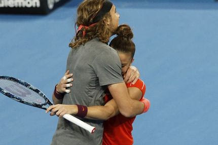 Σάκκαρη και Τσιτσιπάς έπαιξαν για τη χαρά του παιχνιδιού, όχι απαραίτητα για να νικήσουν