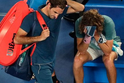 Τσιτσιπάς – Φέντερερ: Οι συγκλονιστικές εικόνες του θριάμβου