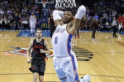 O Ράσελ Ουέστμπρουκ έκανε το πρώτο triple-double της ιστορίας σε καυγάδες