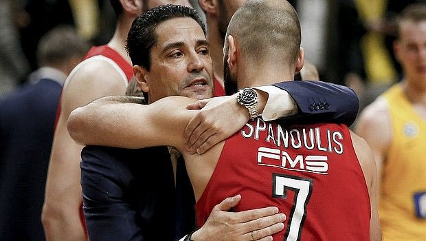 Μακάμπι – Ολυμπιακός: Ο Σφαιρόπουλος δεν άφησε τον Σπανούλη να τον νικήσει