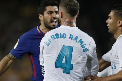 Ρεάλ – Μπαρτσελόνα: Ο Σουάρες τρομοκράτησε τον Ράμος χωρίς να δαγκώσει