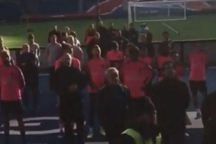 Από την πρώτη προπόνηση της Παρί Σεν Ζερμέν έλειπαν μόνο οι κορνέδες