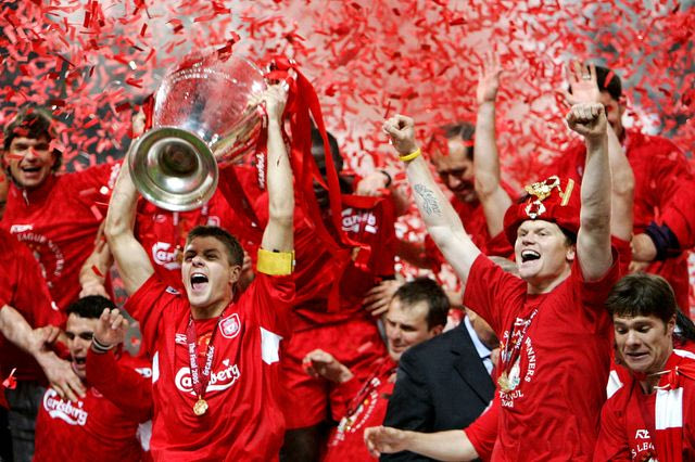 Τα πέντε Πρωταθλητριών της Λίβερπουλ