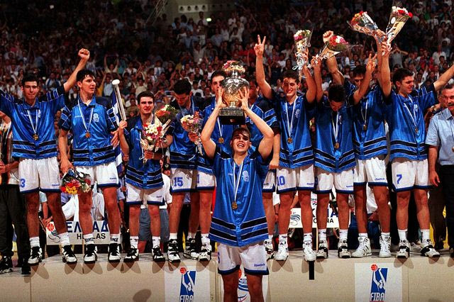 Θυμάσαι τους 12 Έλληνες πρωταθλητές κόσμου του Μουντομπάσκετ 95;