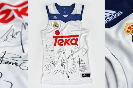 Δημοπρασίες Αγάπης: Υπογεγραμμένη φανέλα Real Madrid BC