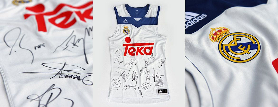 Δημοπρασίες Αγάπης: Υπογεγραμμένη φανέλα Real Madrid BC