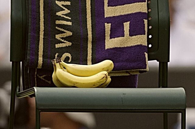 Αυτό που τρώνε όλοι οι τενίστες κατά τη διάρκεια ενός ματς