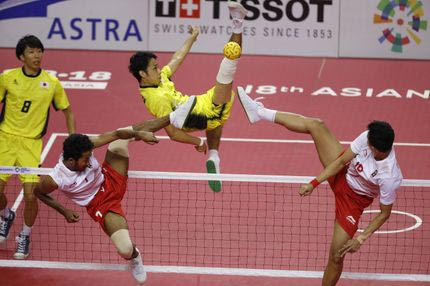 Το βόλεϊ με τα πόδια μπορεί να ξεπεράσει και το ποδόσφαιρο