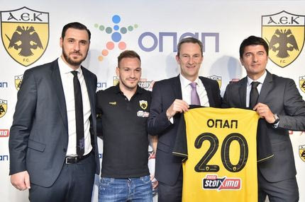 ΟΠΑΠ και ΠΑΕ ΑΕΚ συνεχίζουν μαζί