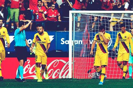 Η Μπαρτσελόνα χωρίς Μέσι έγινε Οσασούνα