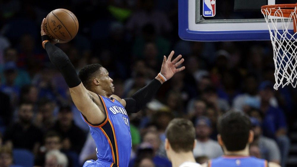 Ο 57άρης Γουέστμπρουκ κοροϊδεύει τον κόσμο με αυτά που κάνει…