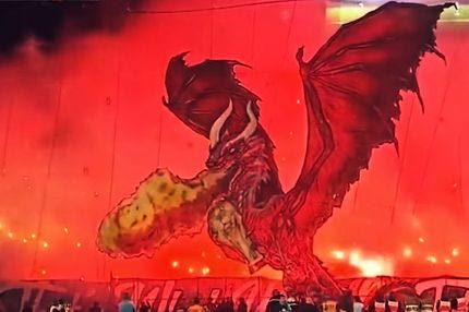 Το ντέρμπι της Καζαμπλάνκα είχε δράκο και ήταν του Game Of Thrones