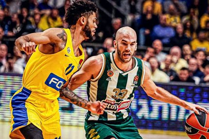 Μακάμπι-Παναθηναϊκός ΟΠΑΠ: Το βράδυ που υπέφερε ο Καλάθης