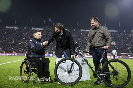 “Πράξη αλληλεγγύης για τον πρωταθλητή ποδηλασίας Μόδεστο Καπινά από την Stoiximan”