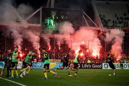 Οι πιο εντυπωσιακές φωτογραφίες του ΑΕΚ-Ολυμπιακός