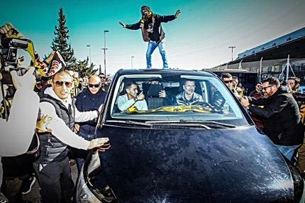 Οι καλύτερες φωτογραφίες από την υποδοχή του Αραούχο