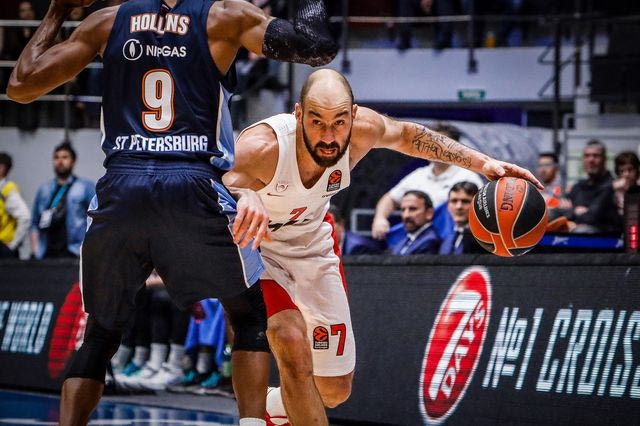 Ζενίτ-Ολυμπιακός: Ο Σπανούλης έχασε στο 3 εναντίον 12