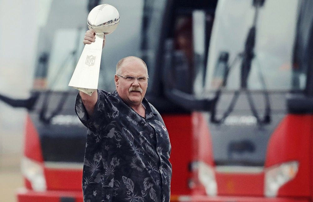 Ο Άντι Ριντ του Κάνσας Σίτι γιόρτασε με παϊδάκια το Super Bowl