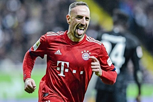 Ο Φρανκ Ριμπερί είναι ευγνώμων για τα σημάδια του