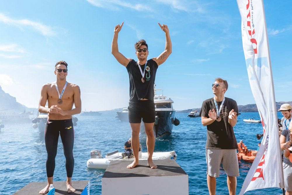 Οι κορυφαίοι Petar Stoychev & Yasunari Hirai στον Αυθεντικό Μαραθώνιο Κολύμβησης